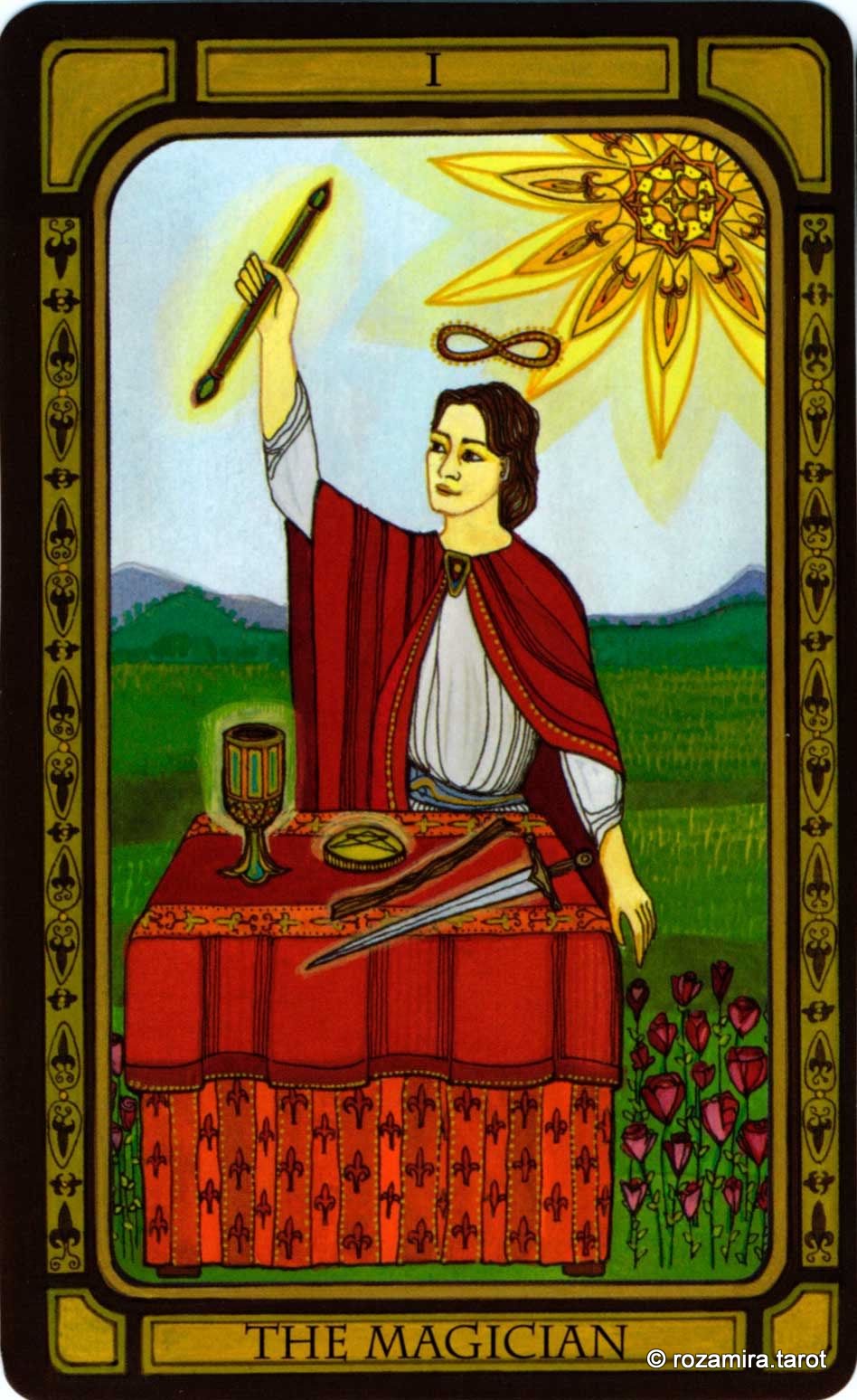 The Golden Tarot (Liz Dean)